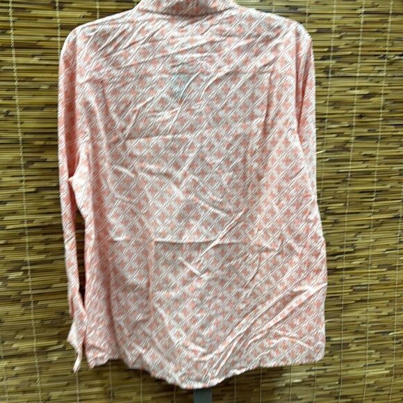 Mens Printed Point-Collar Button-Down Shirt Size 2X - Picture 3 of 3